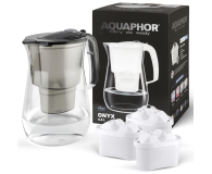 AQUAPHOR Dzbanek filtrujący Onyx 4,2l z licznikiem + 3 wkłady Maxfor+ - 1286036 - zdjęcie 4